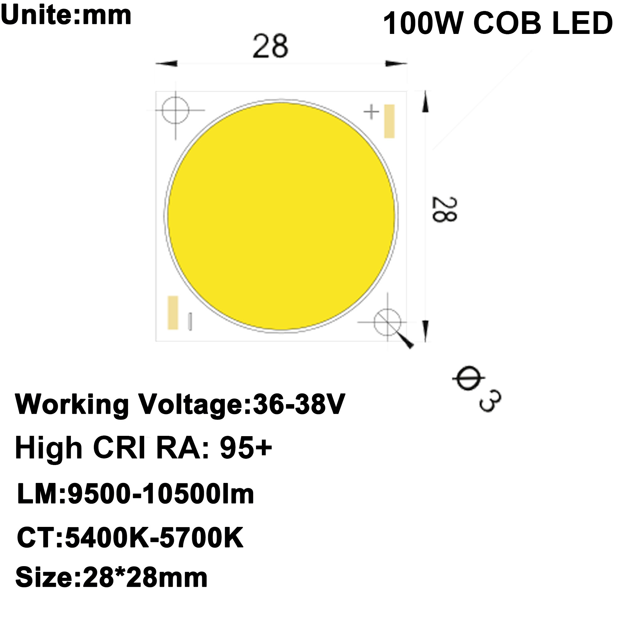 Home Cinema Led Projector - U-HOME LED rix สูง95 + COB