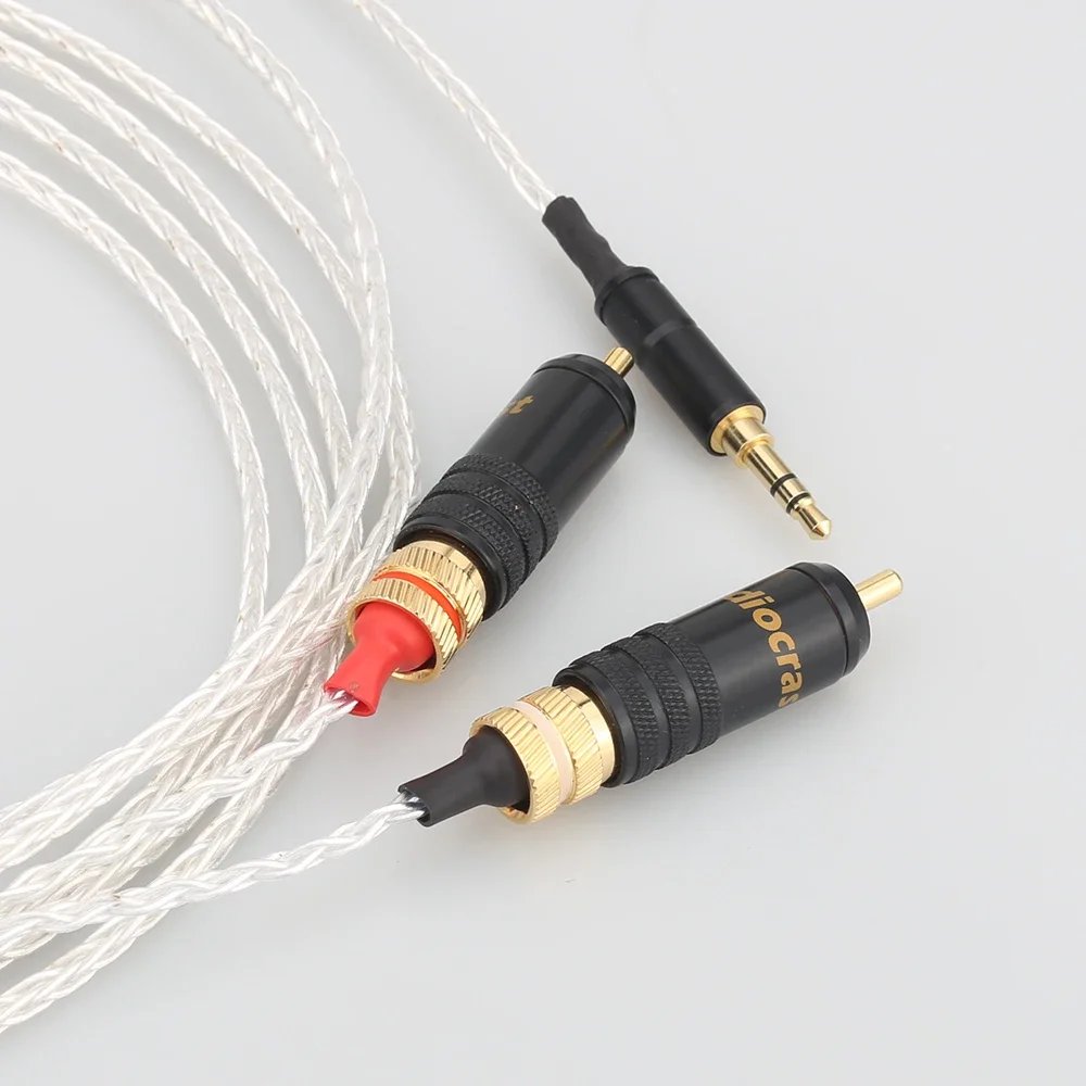 Home Cinema Solution - สายเคเบิล Audiocrast ชุบเงิน 3.5 มม. สเตอริโอ
