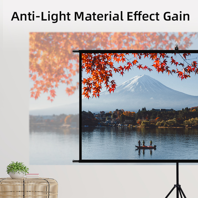 VEIDADZ โปรเจคเตอร์หน้าจอขาตั้ - Projector Screen 100 Inch บทวิจารณ์และราคา