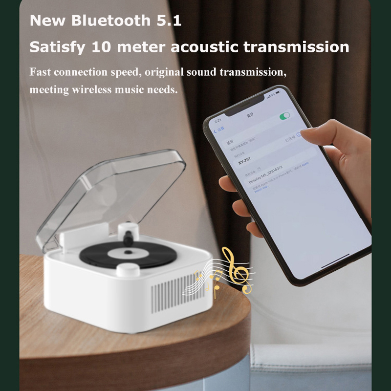ลำโพงบลูทูธพกพาได้ย้อนยุคการออ - Home Cinema Bluetooth 5.1 บทวิจารณ์และราคา