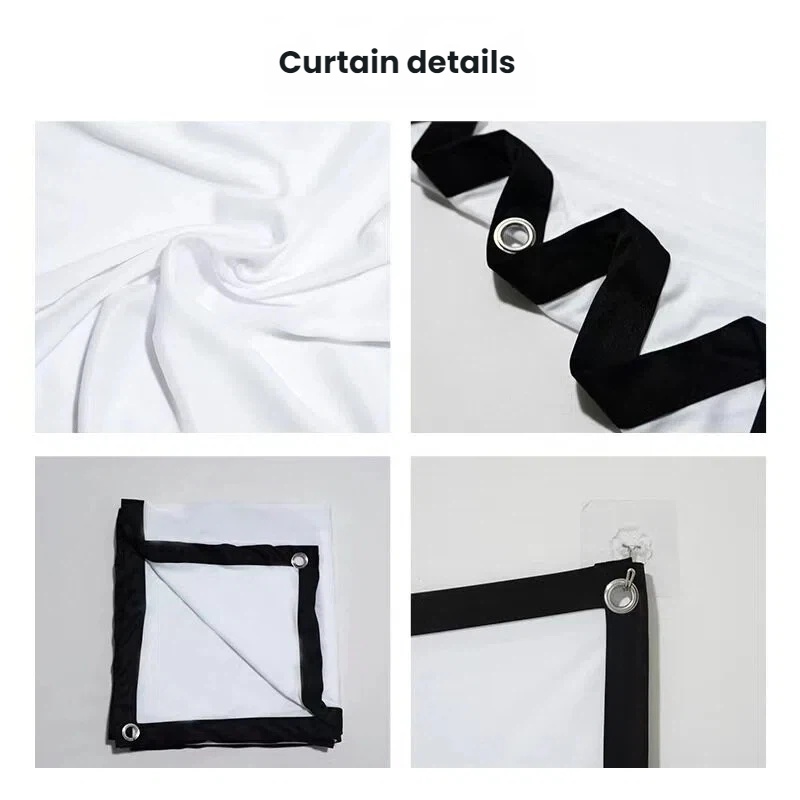 จอโปรเจคเตอร์แบบพกพา ขนาด 60 7 - Projector Screen 100 Inch บทวิจารณ์และราคา