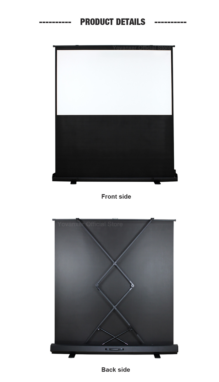 จอโปรเจคเตอร์แบบดึงขึ้นได้ ขนา - Projector Screen 100 Inch บทวิจารณ์และราคา