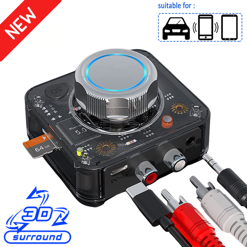 บลูทูธ 5.0 เครื่องรับสัญญาณ 3D - Home Cinema Bluetooth 5.1 บทวิจารณ์และราคา