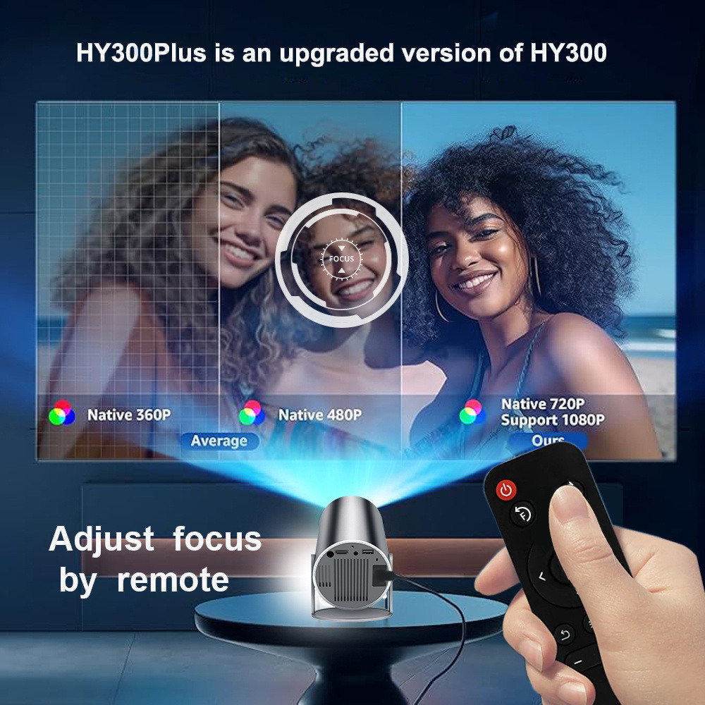 โปรเจคเตอร์ DITONG HY300 Plus  - Home Cinema Led Projector บทวิจารณ์และราคา