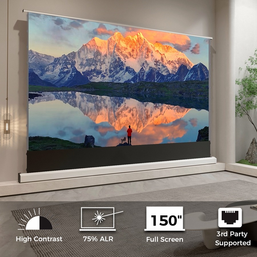100 ''120'' 150 ''8K ความคมชัด - Projector Screen 100 Inch บทวิจารณ์และราคา