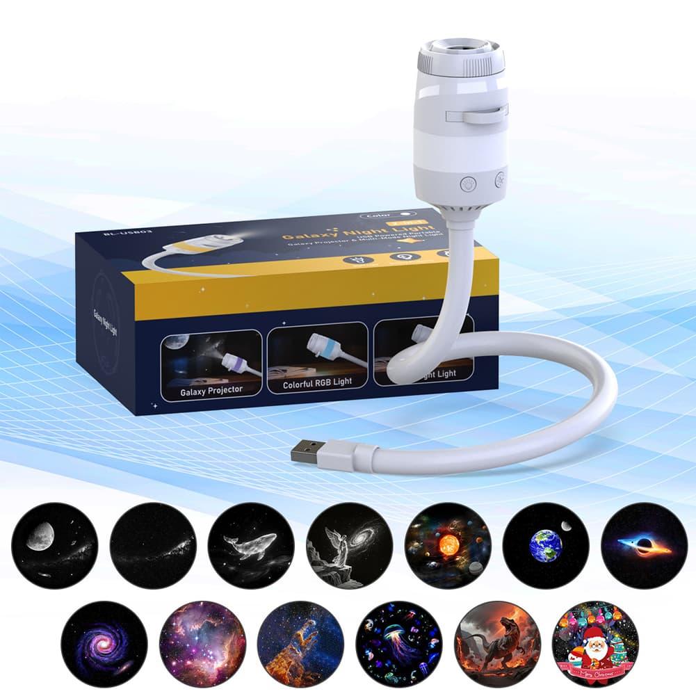 โปรเจคเตอร์แสงกลางคืน USB Gala - Home Cinema Led Projector บทวิจารณ์และราคา