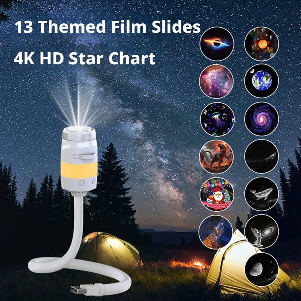 โปรเจคเตอร์แสงกลางคืน USB Gala - Home Cinema Led Projector บทวิจารณ์และราคา