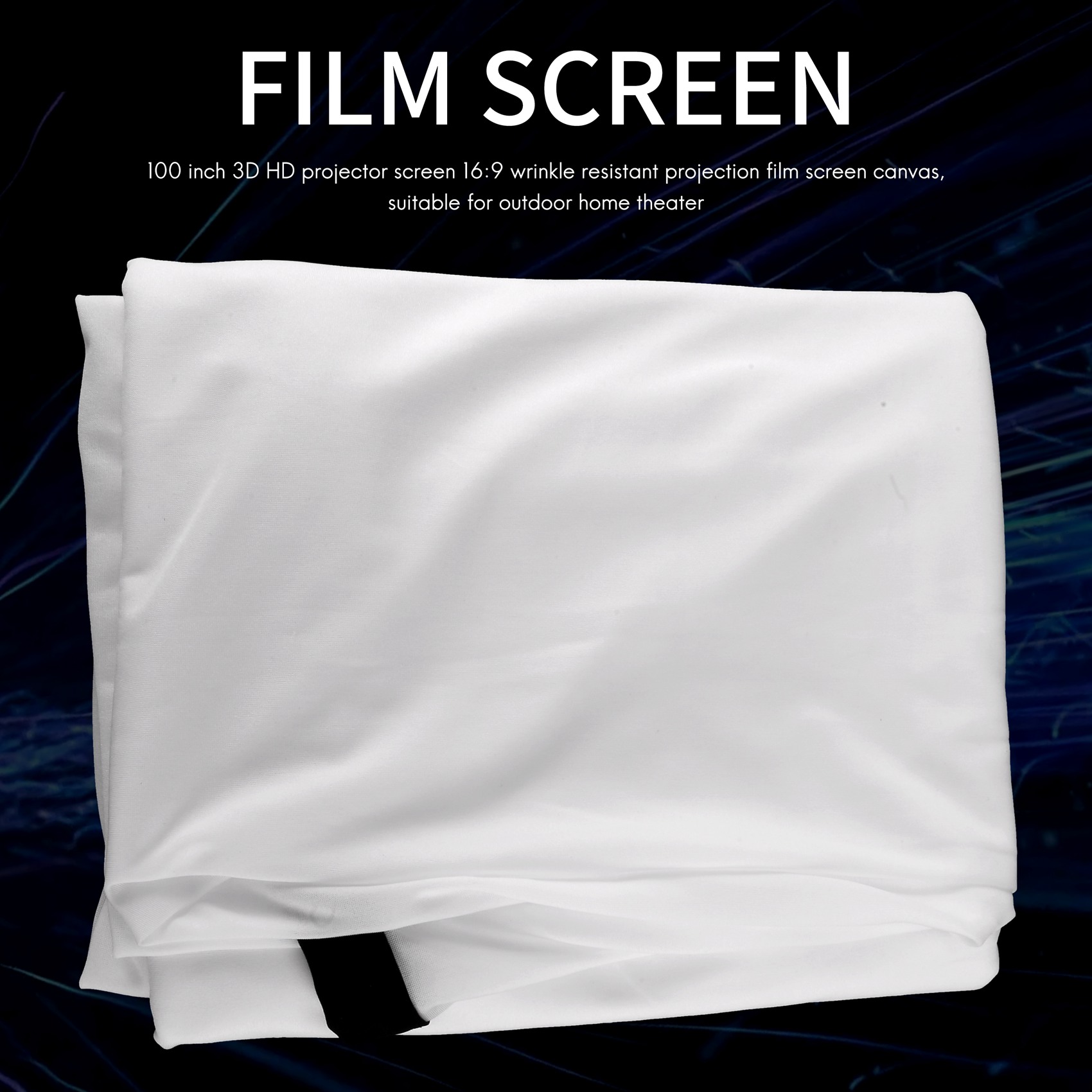 CJSD-100 นิ้ว 3D HD โปรเจคเตอร - Projector Screen 100 Inch บทวิจารณ์และราคา