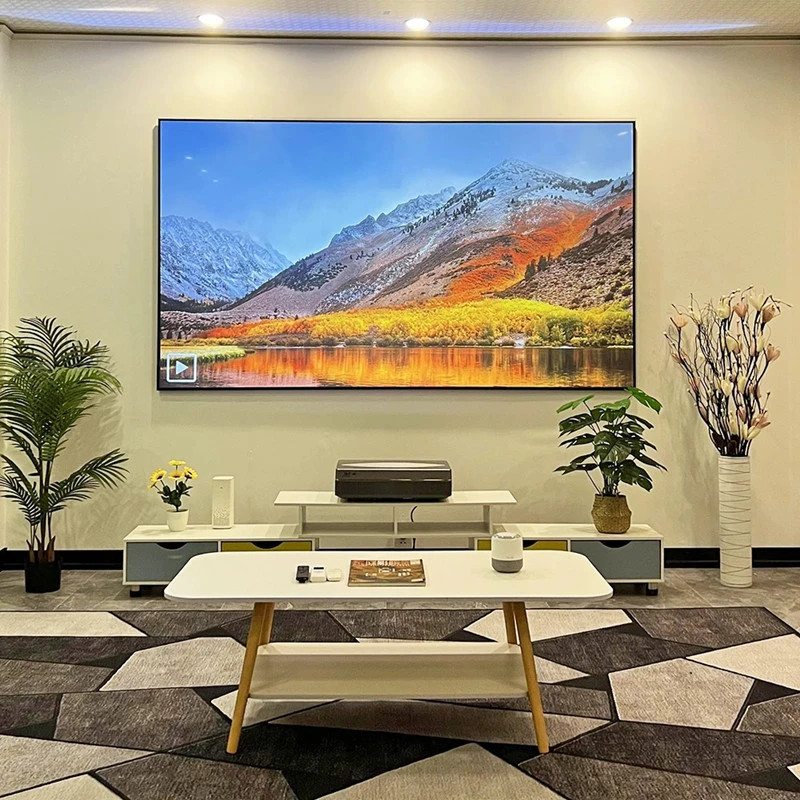 จอโปรเจคเตอร์ MIVISION รุ่นใหม - Projector Screen 100 Inch บทวิจารณ์และราคา