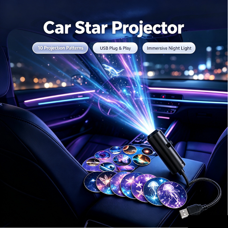 โคมไฟโปรเจคเตอร์ LED ลายดวงดาว - Home Cinema Led Projector บทวิจารณ์และราคา
