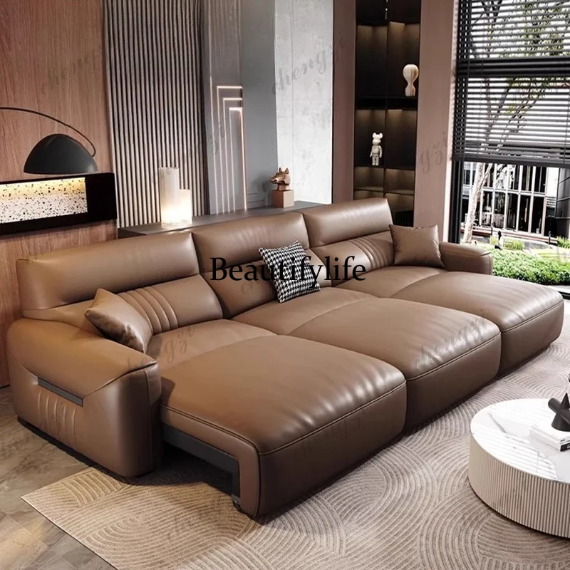 03 A68 โซฟาหนังแท้สำหรับห้องนั - Home Cinema Room Design บทวิจารณ์และราคา