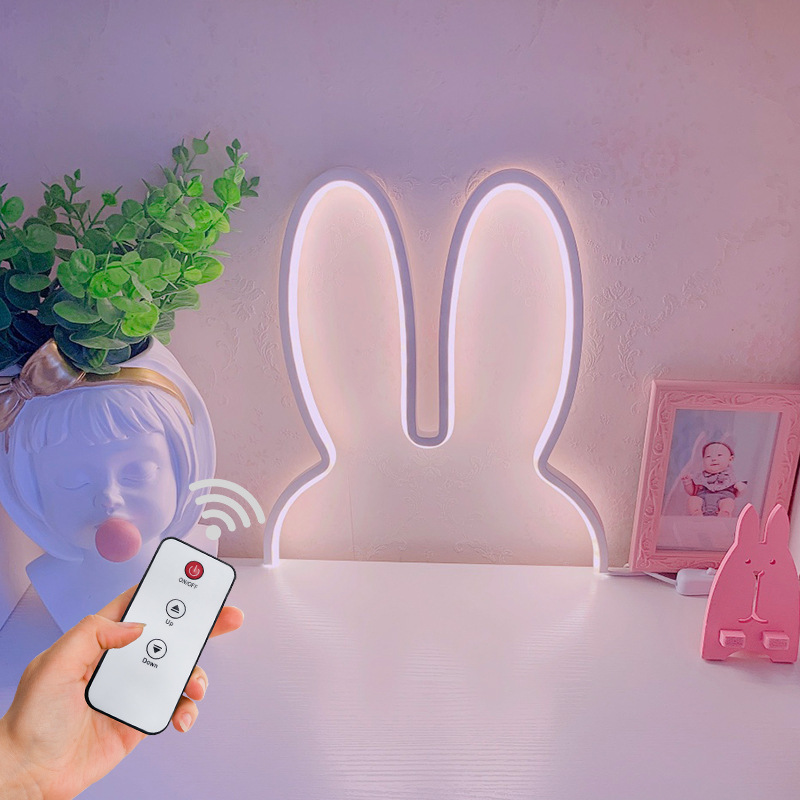 โคมไฟติดผนังรูปกระต่ายน่ารัก ไ - Home Cinema Led Projector บทวิจารณ์และราคา