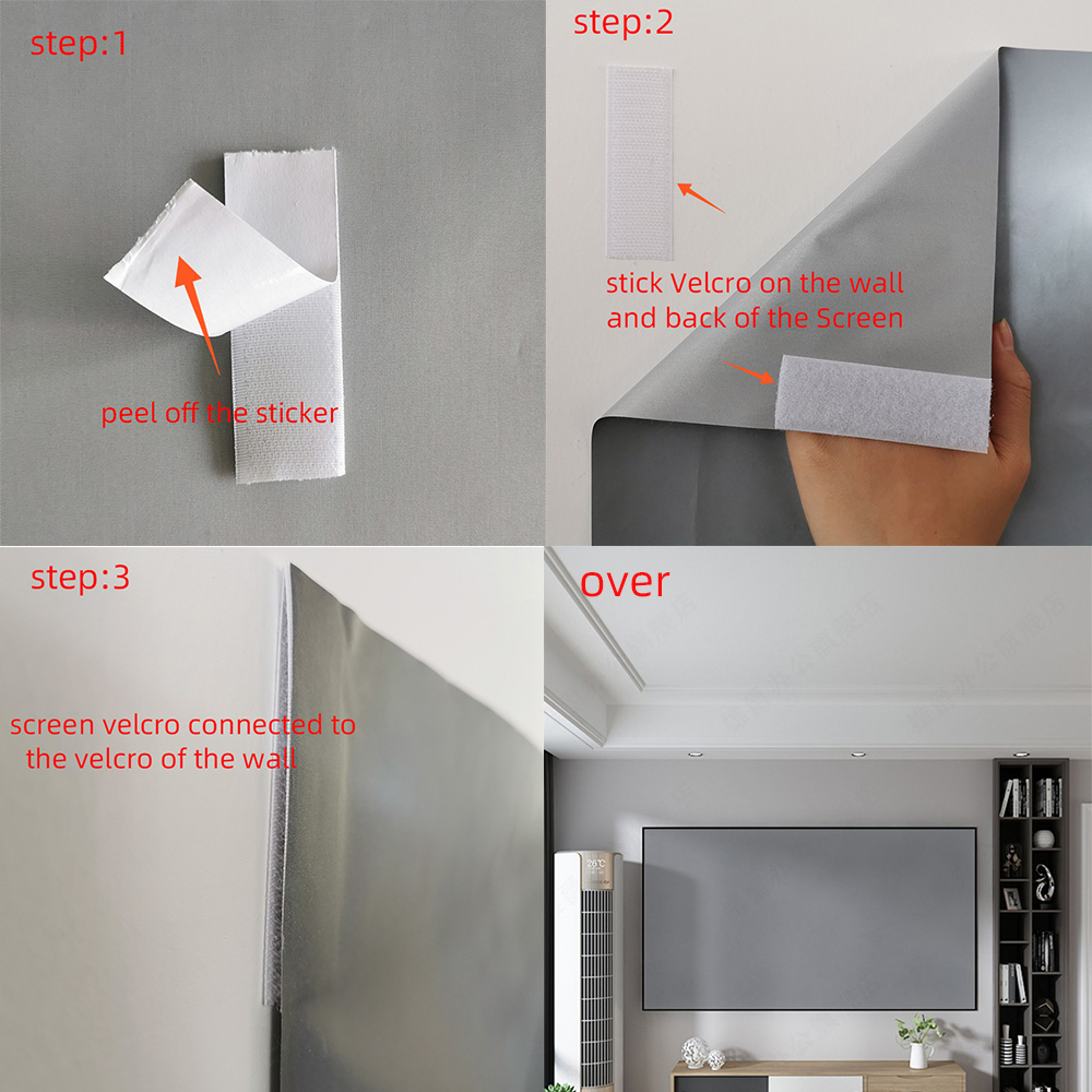 MIXITO โปรเจคเตอร์หน้าจอม่าย 1 - Projector Screen 100 Inch บทวิจารณ์และราคา