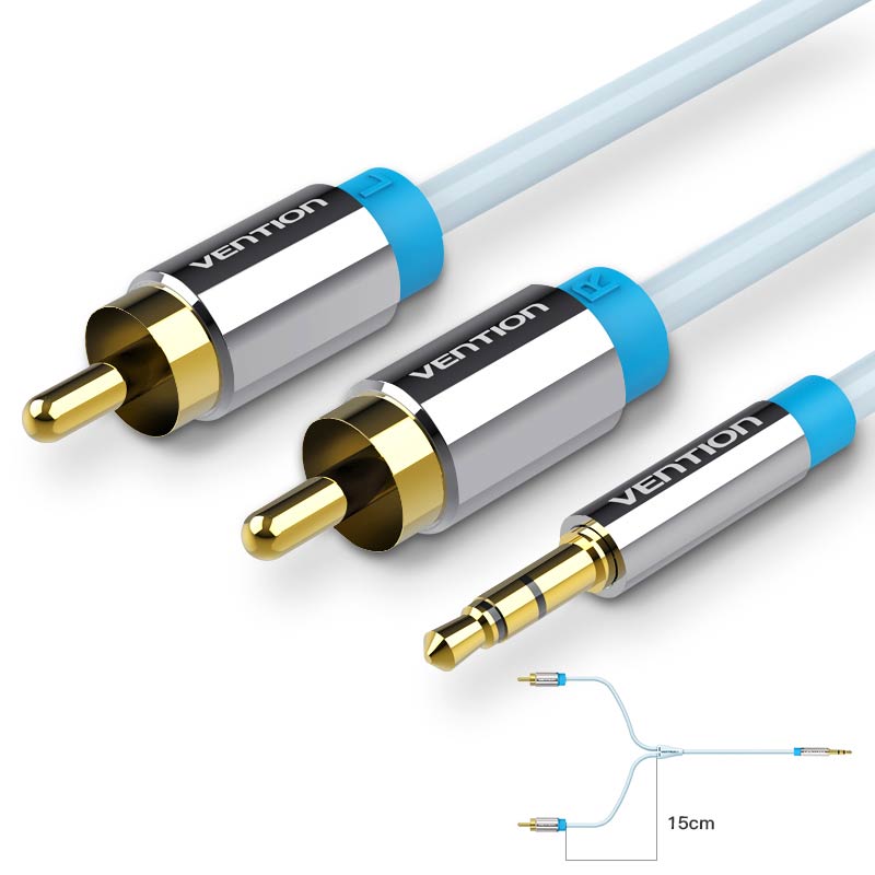 Vention สาย RCA 3.5 ถึง 2rca ส - Home Cinema Solution บทวิจารณ์และราคา